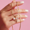 Bloom Snake Chain Pendant Necklace - Anti tarnish