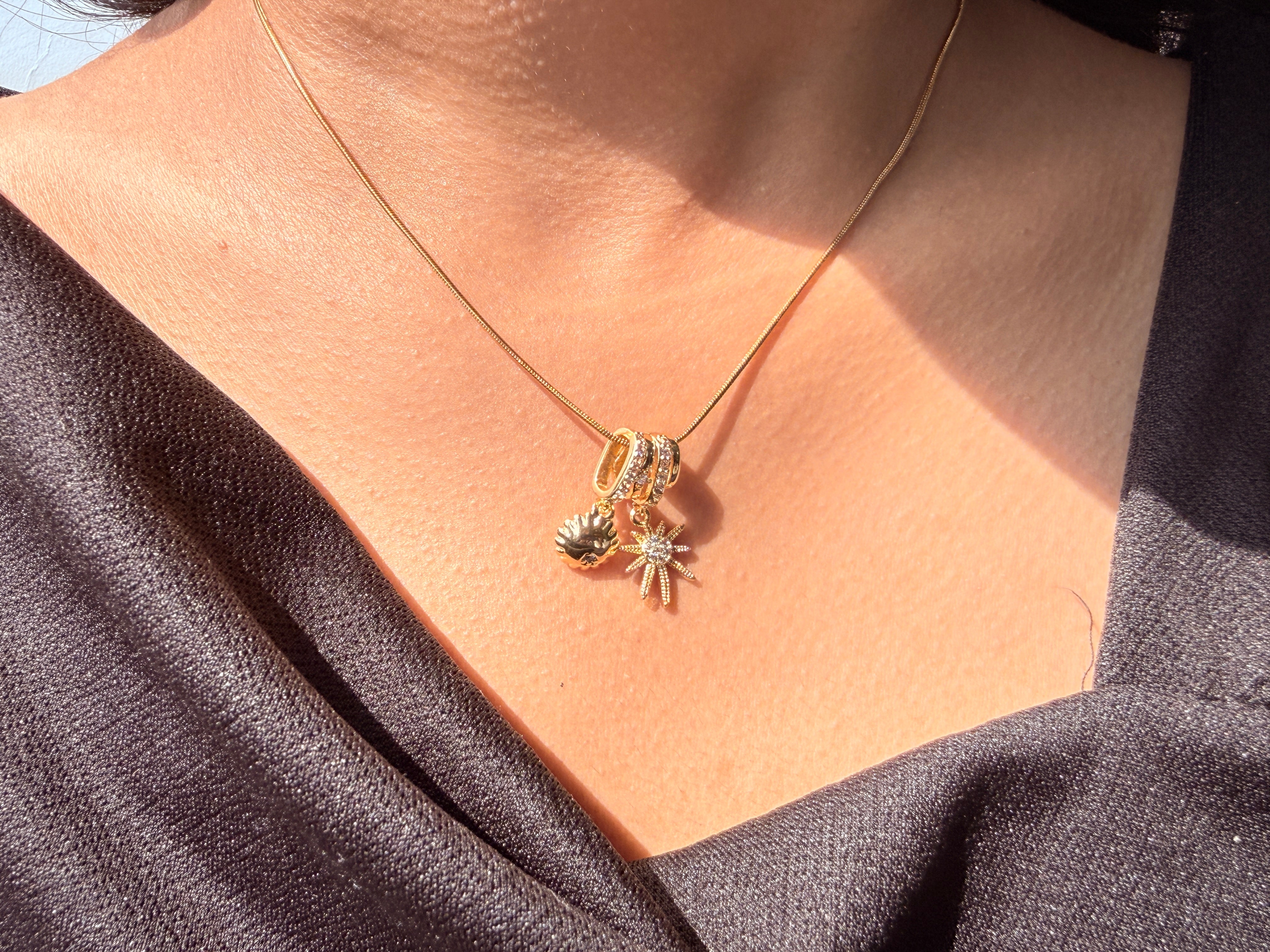 Shell Charm Necklace - Anti tarnish