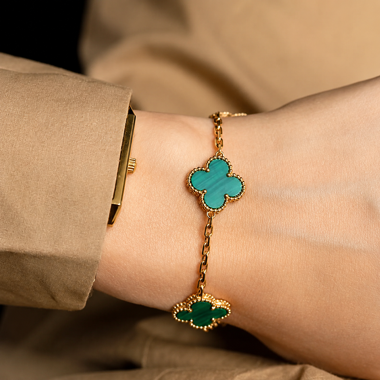 Glinting Charm Bracelet